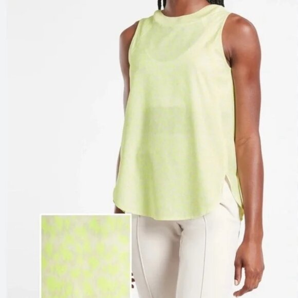 Athleta Zephyr Print Tank top - Picture 1 of 5